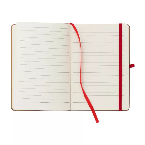 866554-08 - Notes din bambus si piele ecologica - A5 - Dorita