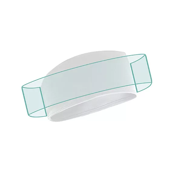 CP9001-Bentita-sport-din-poliester-CROSSFITTER-ALB