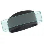 CP9001-Bentita-sport-din-poliester-CROSSFITTER-NEGRU