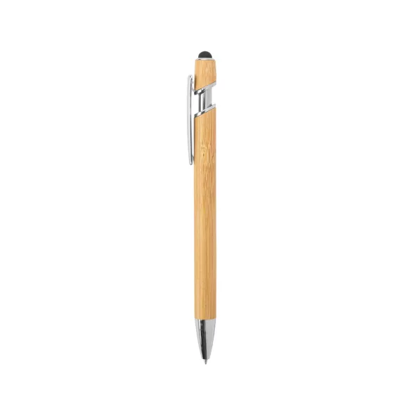 91986-160 - Pix din bambus cu detalii din aluminiu cromat - NEIL BAMBOO