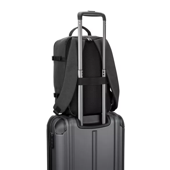 92361-133 - Rucsac dezvoltat pentru a indeplini dimensiunile cerute de companiile aeriene din poliester reciclat 600D de inalta densitate - CIES