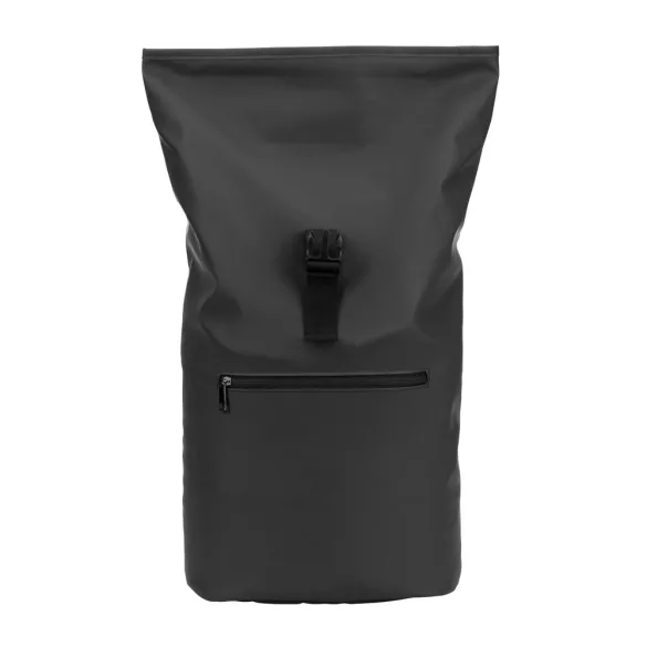 92534-103 - Rucsac cu inchidere rulata din PU, cu buzunar pentru laptop de 16" - PORTLAND