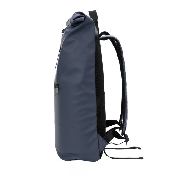 92534-104 - Rucsac cu inchidere rulata din PU, cu buzunar pentru laptop de 16" - PORTLAND