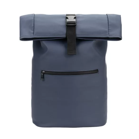92534-104 - Rucsac cu inchidere rulata din PU, cu buzunar pentru laptop de 16" - PORTLAND