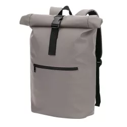   92534-113 - Rucsac cu inchidere rulata din PU, cu buzunar pentru laptop de 16" - PORTLAND
