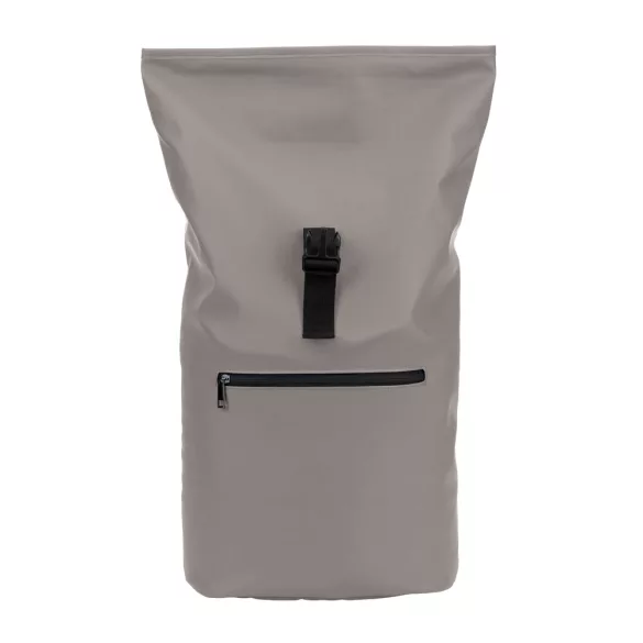 92534-113 - Rucsac cu inchidere rulata din PU, cu buzunar pentru laptop de 16" - PORTLAND