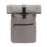 92534-113 - Rucsac cu inchidere rulata din PU, cu buzunar pentru laptop de 16" - PORTLAND