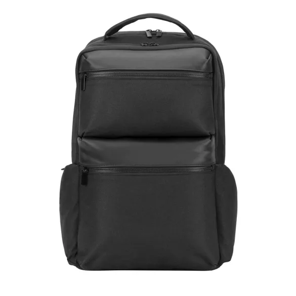 92541-103 - Rucsac din twill reciclat hidrofug cu doua buzunare frontale mari, 17'3" - COPENHAGEN