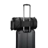 92573-103 - Geanta sport cilindrica din poliester reciclat 600D de inalta densitate cu compartiment lateral pentru pantofi - OSASCO SPORT