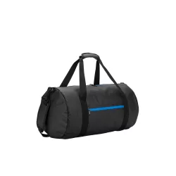   92573-114 - Geanta sport cilindrica din poliester reciclat 600D de inalta densitate cu compartiment lateral pentru pantofi - OSASCO SPORT