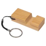 9264713-Breloc-cu-suport-de-telefon-din-bambus