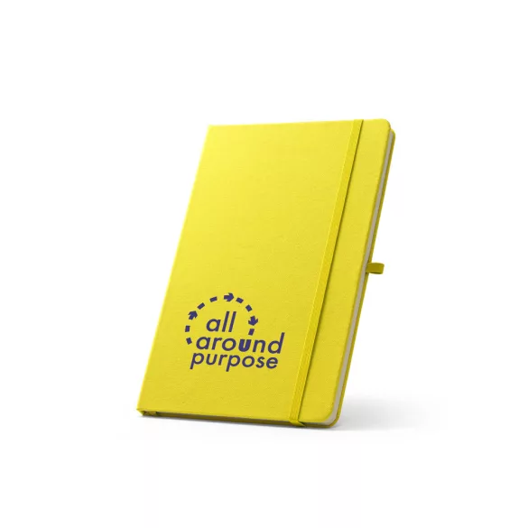 93297-108 - Blocnotes A5 din 100% rPET cu pagini liniate - ANNE
