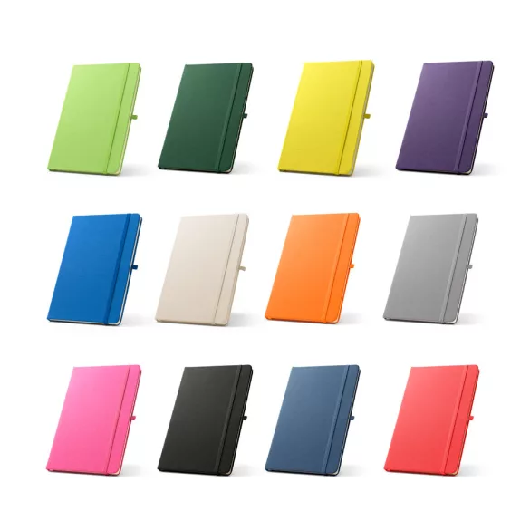 93297-132 - Blocnotes A5 din 100% rPET cu pagini liniate - ANNE