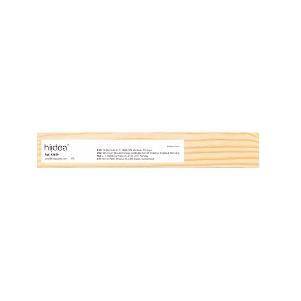 93659-150 - Rigla din lemn de pin cu scala de 15 cm - WESLEY 15