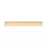 93660-150 - Rigla din lemn de pin cu scala de 20 cm - WESLEY 20