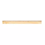 93661-150 - Rigla din lemn de pin cu scala de 30 cm - WESLEY 30
