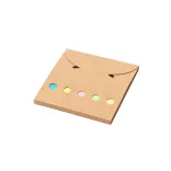 93663-160 - Set de birou 2 in 1, fabricat din hartie 100% reciclata, cu 6 blocuri de notite adezive - AINSLEY
