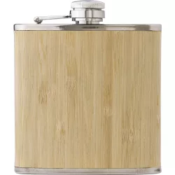   966233-011 - Recipient din otel inoxidabil si bambus - 175 ml - Hayden