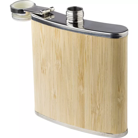 966233-011 - Recipient din otel inoxidabil si bambus - 175 ml - Hayden