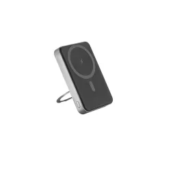   97143-133 - Power bank magnetic de 10'000 mAh cu incarcator wireless ultrarapid de 15W din ABS reciclat (100% rABS) cu suport - WARSHEL 10