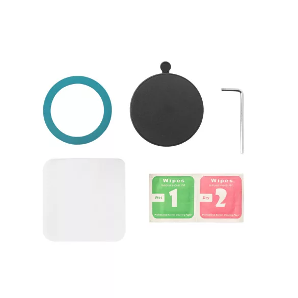 97218-103 - Suport magnetic pentru telefon mobil cu sistem de fixare prin vid pentru suprafete netede si neuniforme. (rotatie 360º) - KEPLER