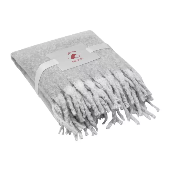 99166-113 - Patura din poliester reciclat (100% rPET) (300 g/m²), cu aspect mohair - COMFY
