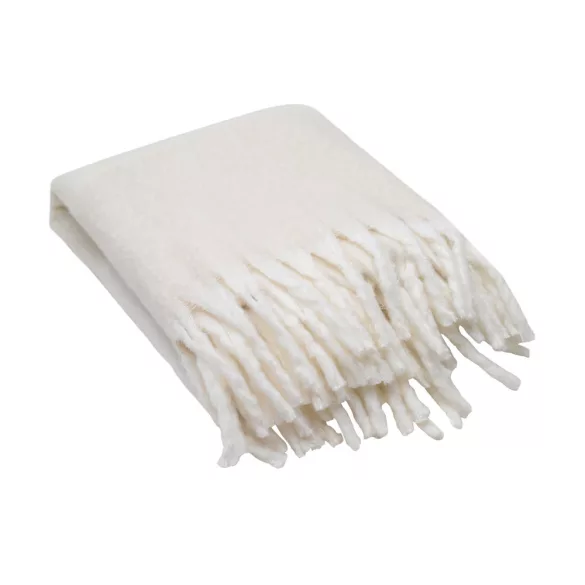 99166-131 - Patura din poliester reciclat (100% rPET) (300 g/m²), cu aspect mohair - COMFY