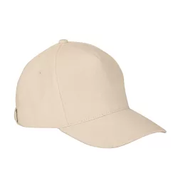   99169-131 - Sapca din bumbac 100% (260 g/m²) cu 5 panouri - ASHTON