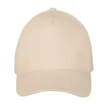 99169-131 - Sapca din bumbac 100% (260 g/m²) cu 5 panouri - ASHTON