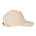 99169-131 - Sapca din bumbac 100% (260 g/m²) cu 5 panouri - ASHTON