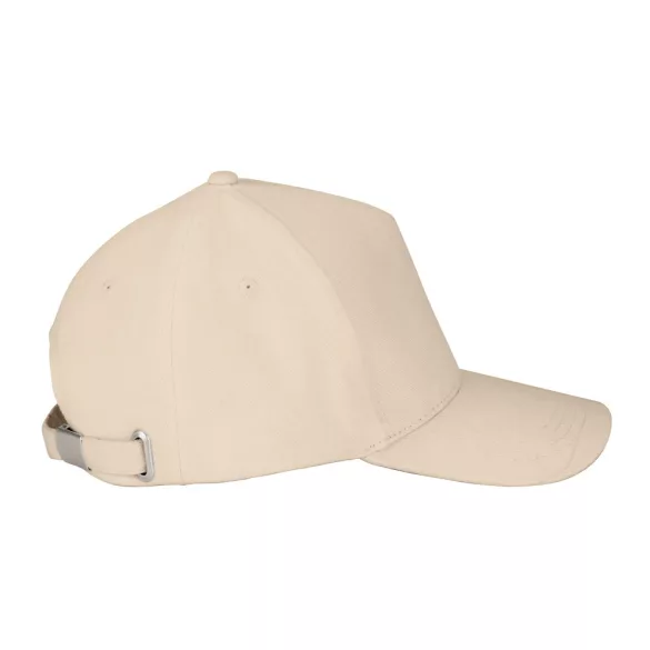 99169-131 - Sapca din bumbac 100% (260 g/m²) cu 5 panouri - ASHTON