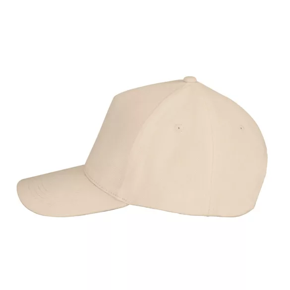 99169-131 - Sapca din bumbac 100% (260 g/m²) cu 5 panouri - ASHTON