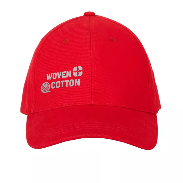 99170-105 - Sapca din bumbac 100% (260 g/m²) cu 6 panouri - NATHAN