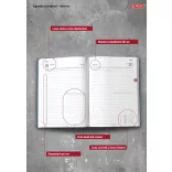 ADZ_STANDARD_HERLITZ_ROSU-Agenda-Standard-datata-zilnic-15-x-21-ROSU