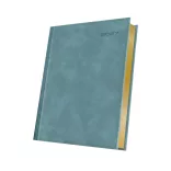 Agenda premium deluxe CHIA SUPLE - datata zilnic - 15 x 21 cm - [AQUA]