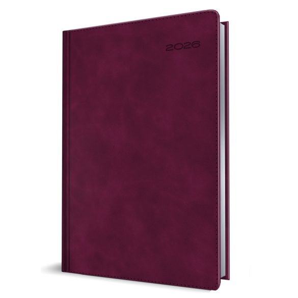 Agenda premium deluxe SUPLE - datata zilnic - 15 x 21 cm - [VISINIU]