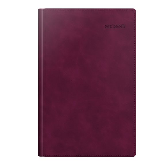 Agenda premium deluxe SUPLE - datata zilnic - 15 x 21 cm - [VISINIU]