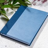 Agenda ABBEY nedatata - 16x22 cm -  [albastru]