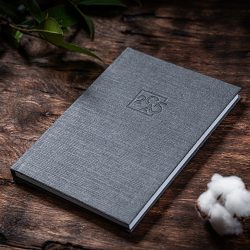 Agenda BAMBOA nedatata - A5 -  [negru] - STOC LIMITAT