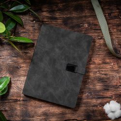 Agenda CLIPS nedatata - 16x22 cm [negru]