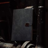 Agenda CLIPS nedatata - 16x22 cm [negru]