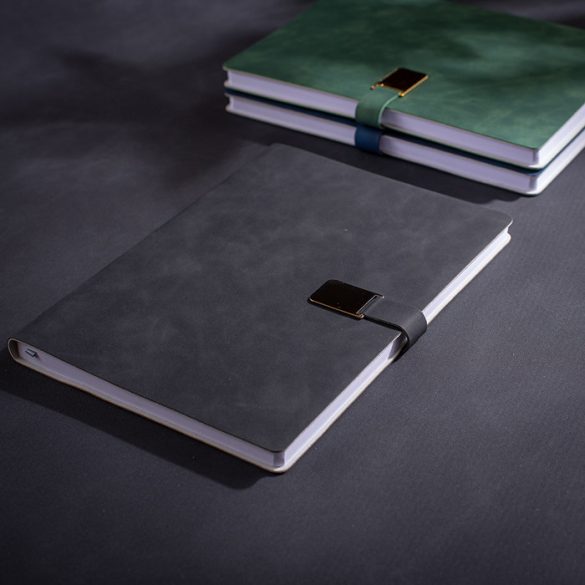 Agenda CLIPS nedatata - 16x22 cm [negru]