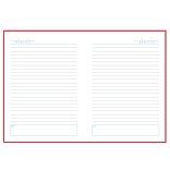 Agenda CLIPS nedatata - 16x22 cm [negru]