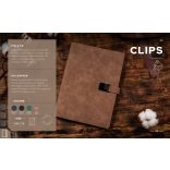 Agenda CLIPS nedatata - 16x22 cm [turcoaz]