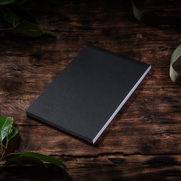 Agenda PUNTO nedatata - interior matematica - 14x20 cm - [negru]
