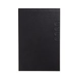 Agenda PUNTO nedatata - interior matematica - 14x20 cm - [negru]