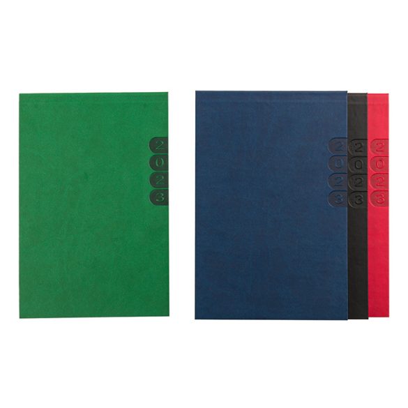 Agenda PUNTO nedatata - interior matematica - 14x20 cm - [albastru]