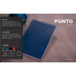 Agenda PUNTO nedatata - interior matematica - 14x20 cm - [albastru]