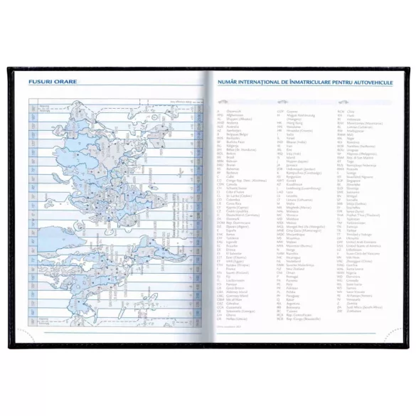 Agenda datata zilnic Premium Deluxe Corinaldo - 15 x 21 - [ROSU]