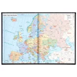 Agenda datata zilnic Premium Deluxe Corinaldo - 15 x 21 - [ROSU]